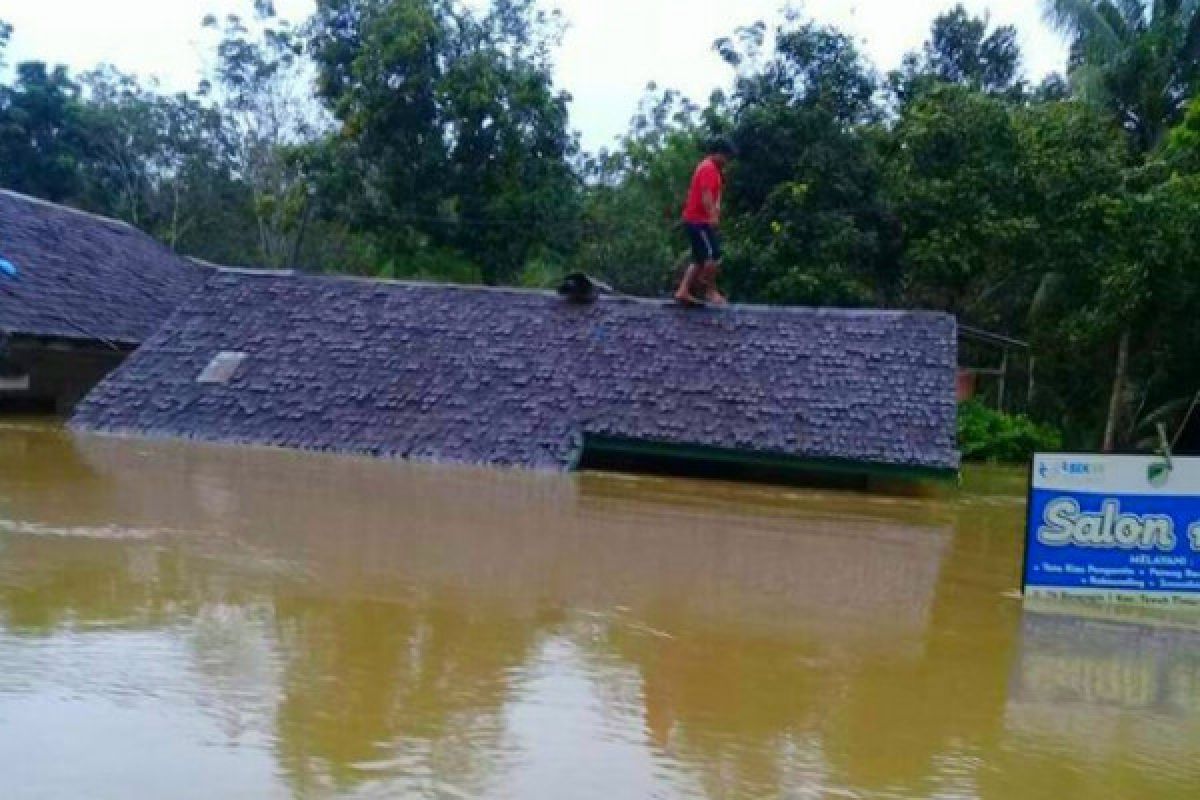Banjir Bandang Kecamatan Teweh Timur Surut