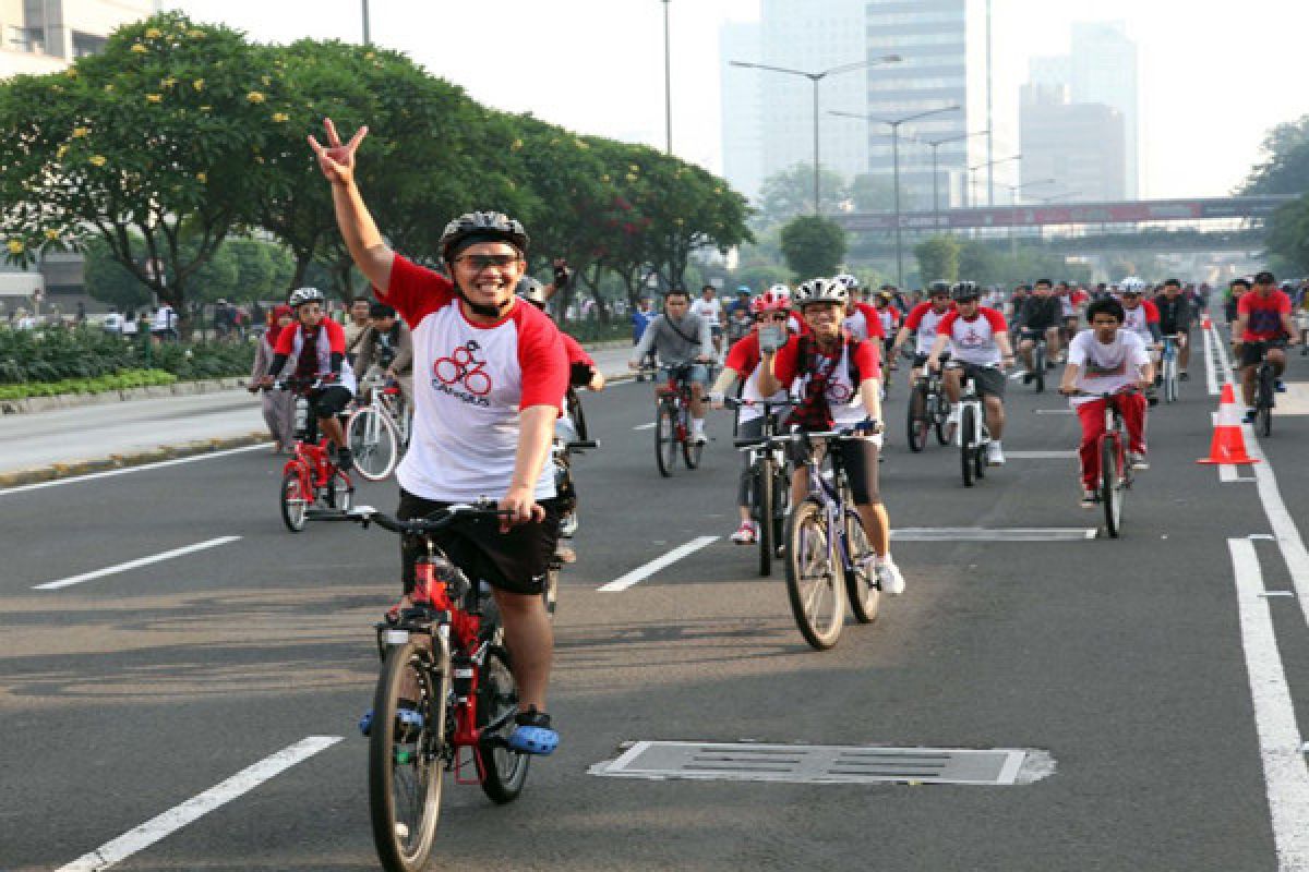 500 Peserta Ramaikan "Fun Bike" LKBN ANTARA