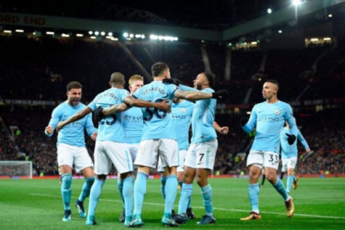 City Tumbangkan MU 2-1 Derby Manchester