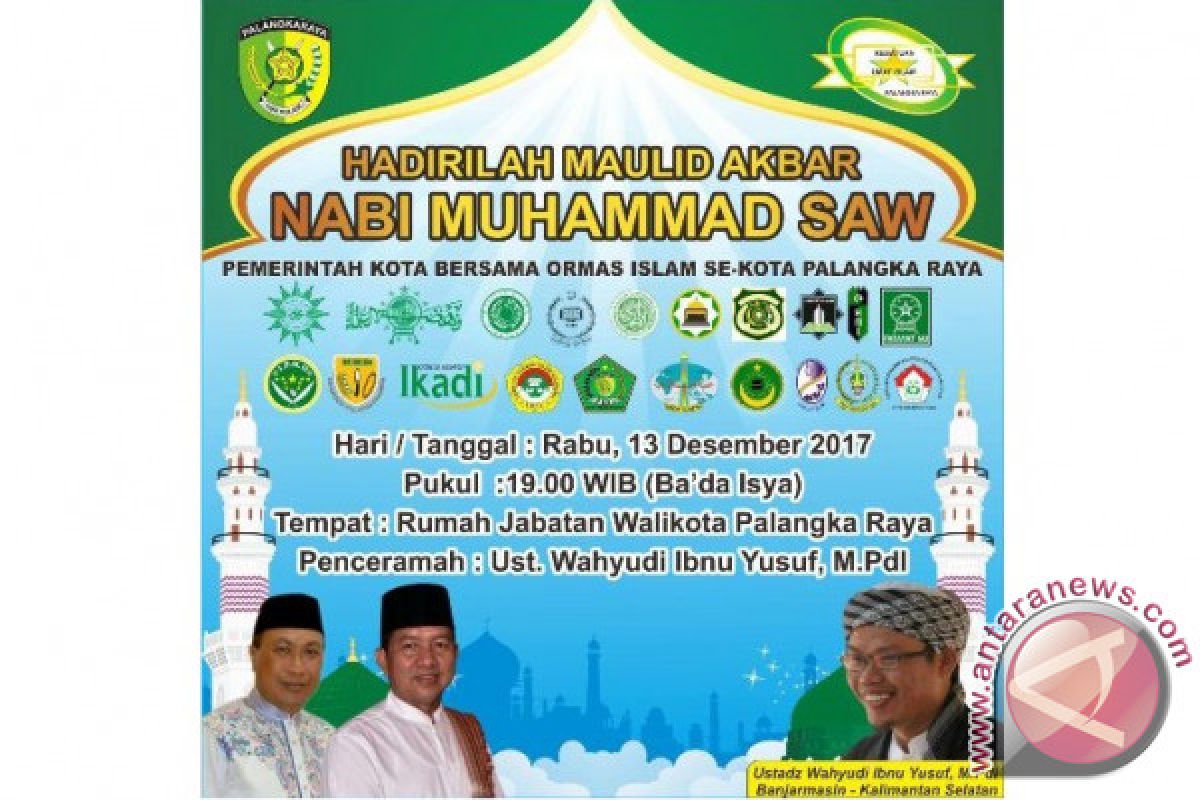 Peringati Maulid Nabi, KUI Palangka Raya Kumpulkan Seluruh Ormas Islam 