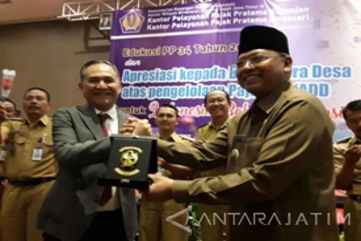 Enam Desa Kabupaten Malang Raih Penghargaan Pajak DD/ADD DJP Jatim III