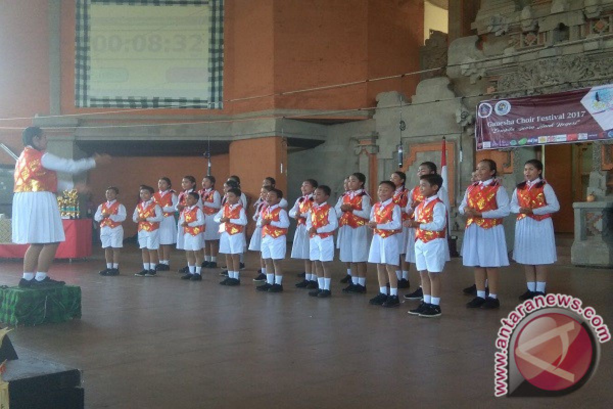 Antusias, Undiksha Gelar Lomba Paduan Suara Tingkat SD