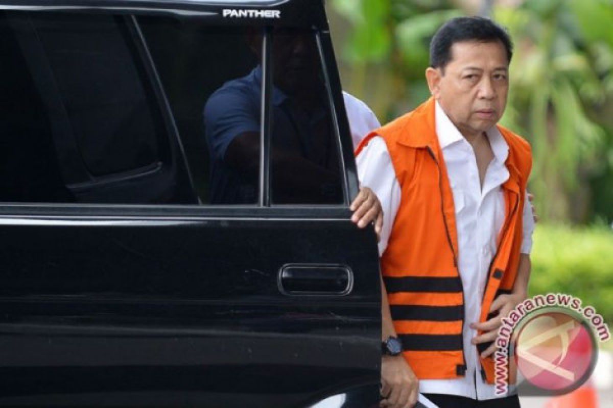 Setya Novanto tolak menjadi saksi sebelum vonis