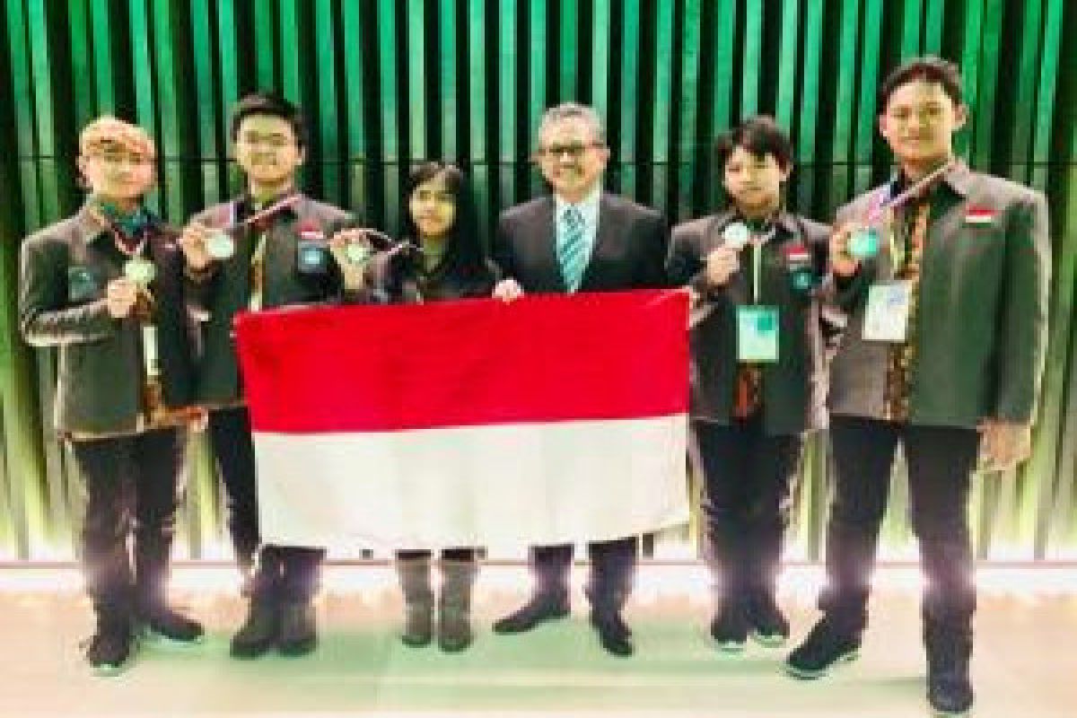 Indonesia Raih Dua Emas dan Tiga Perak IJSO Nederland