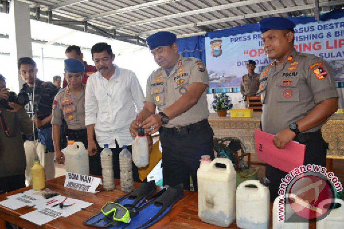 Polda Sulsel Ungkap Praktik Pengeboman Ikan 