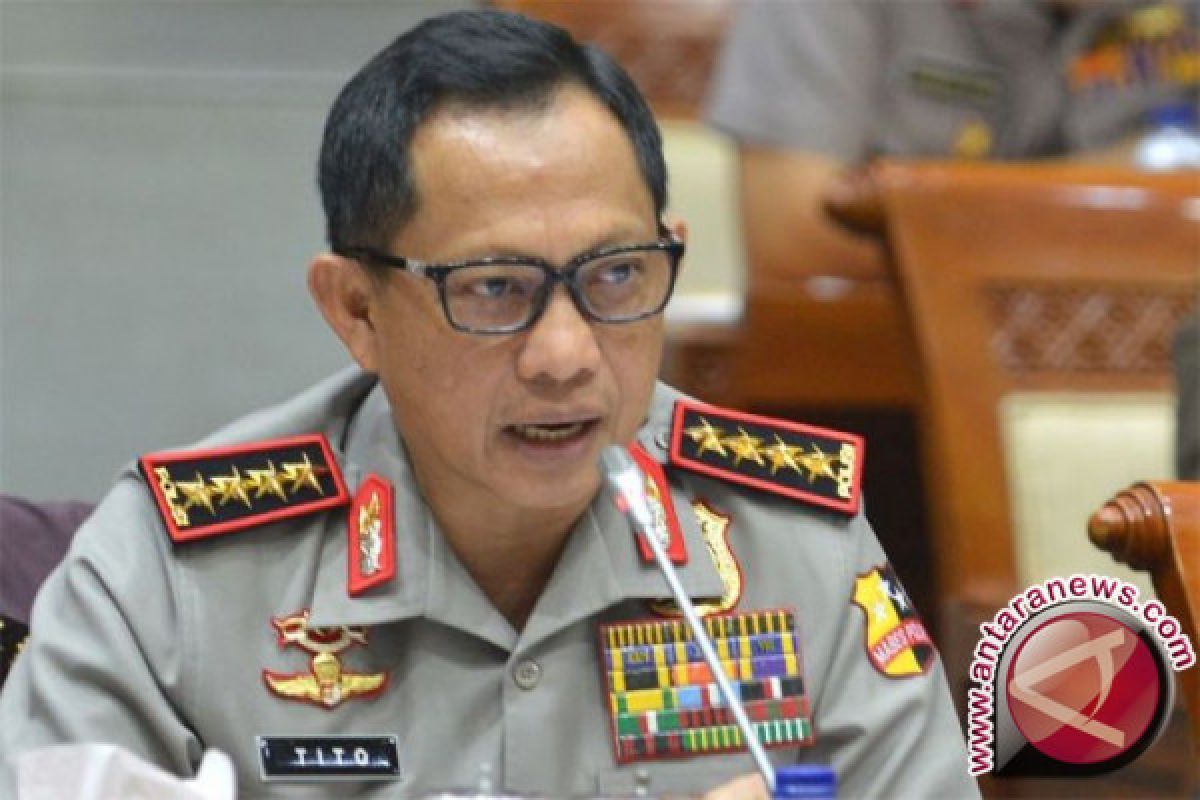 Kapolri: pemberantasan terorisme di Indonesia kedepankan supremasi hukum dan HAM