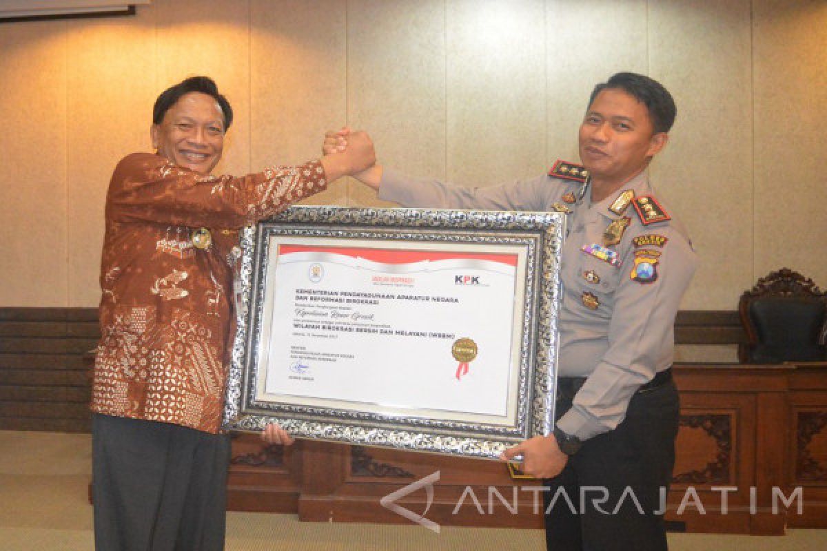 Pemkab Gresik Gandeng Polres Ciptakan Wilayah Bebas Korupsi