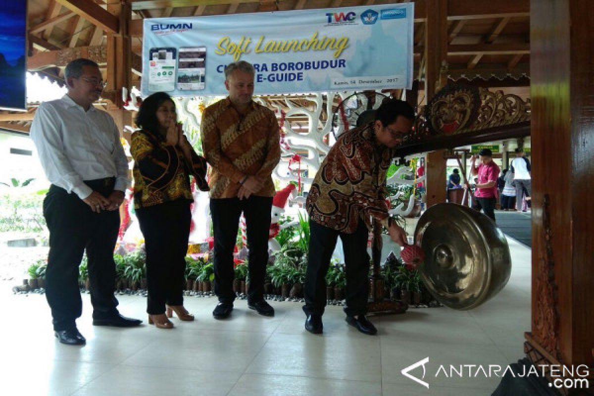 Pengelola Candi Borobudur Luncurkan "Chattra Borobudur E-Guide"