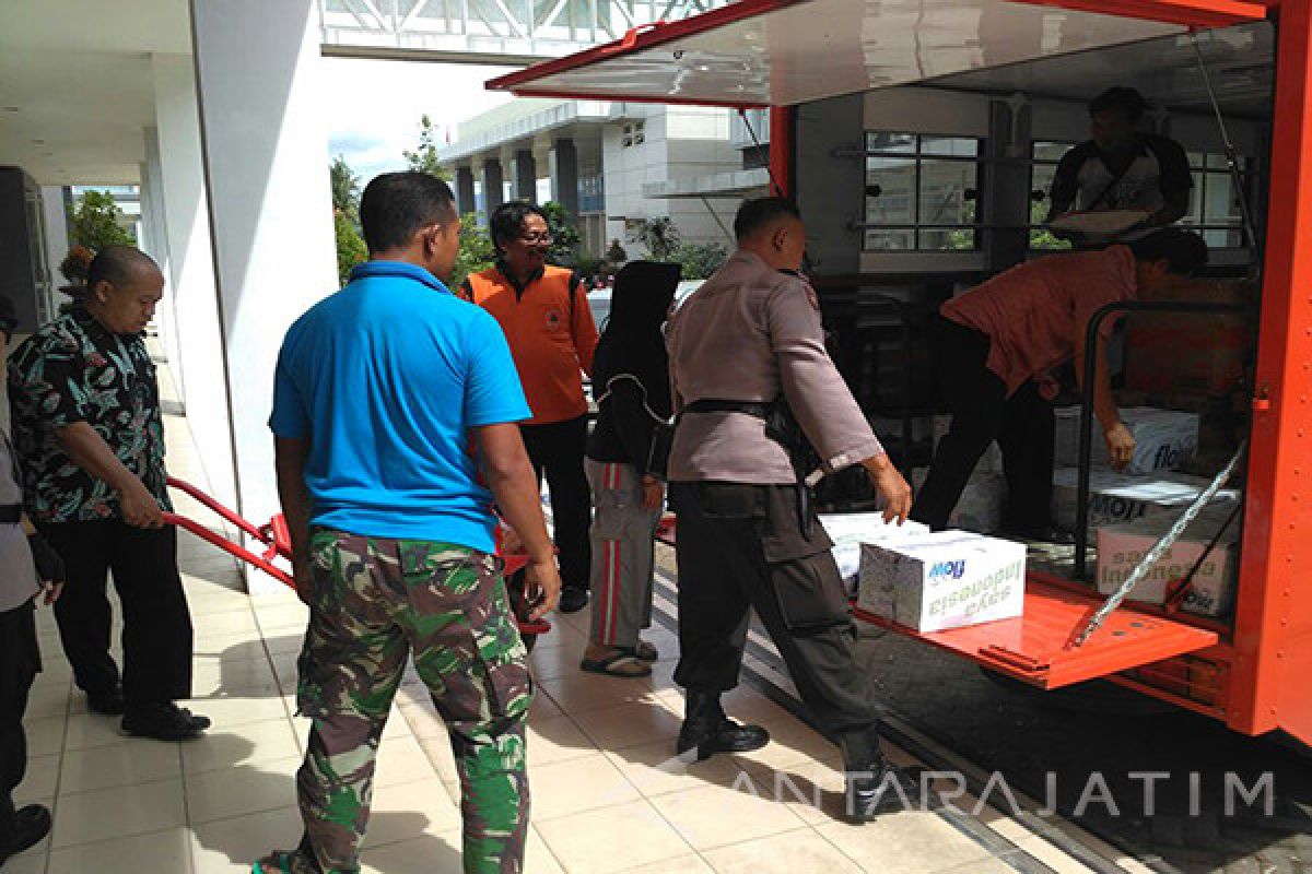 BPBD Pamekasan Salurkan Bantuan Korban Banjir Pacitan