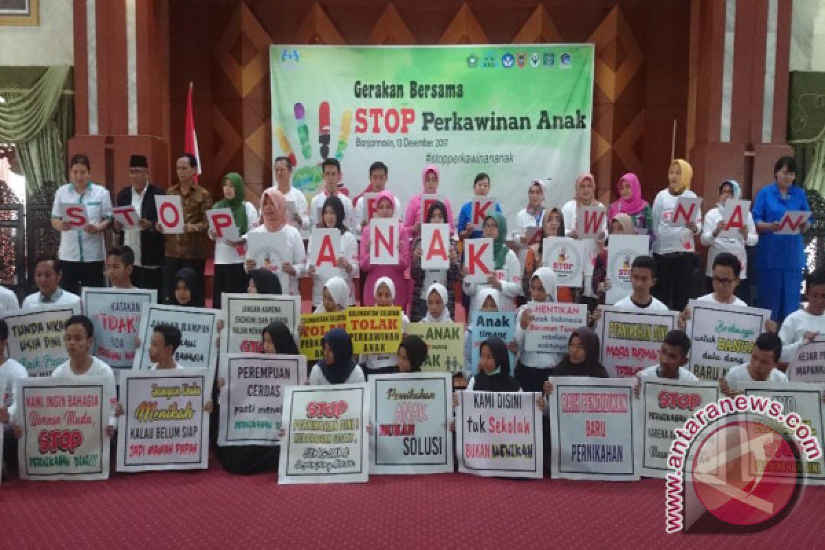 Pernikahan Anak Di Kalsel Terbanyak Ke-tiga Nasional 