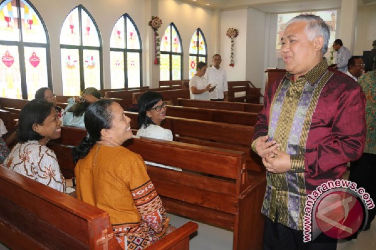 Pemuda Katolik berterima kasih kepada remaja masjid