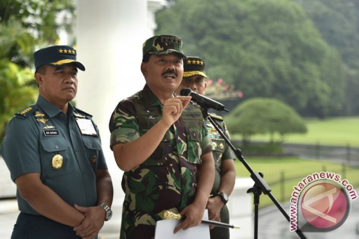 Panglima anulir mutasi sejumlah perwira tinggi TNI