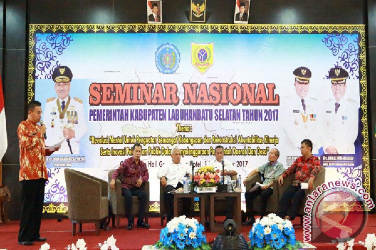 Pemkab Labusel Gelar Seminar Revolusi Mental