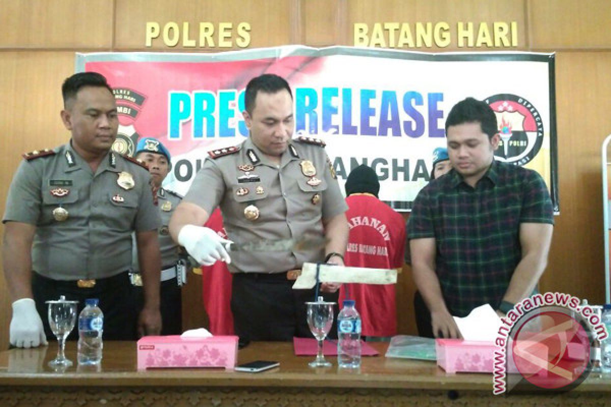 Polres Batanghari Ungkap Pelaku Pembunuhan  