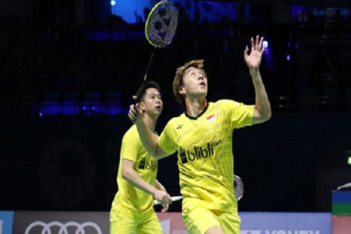 Marcus/Kevin Pastikan Dua Indonesia di Semifinal Dubai