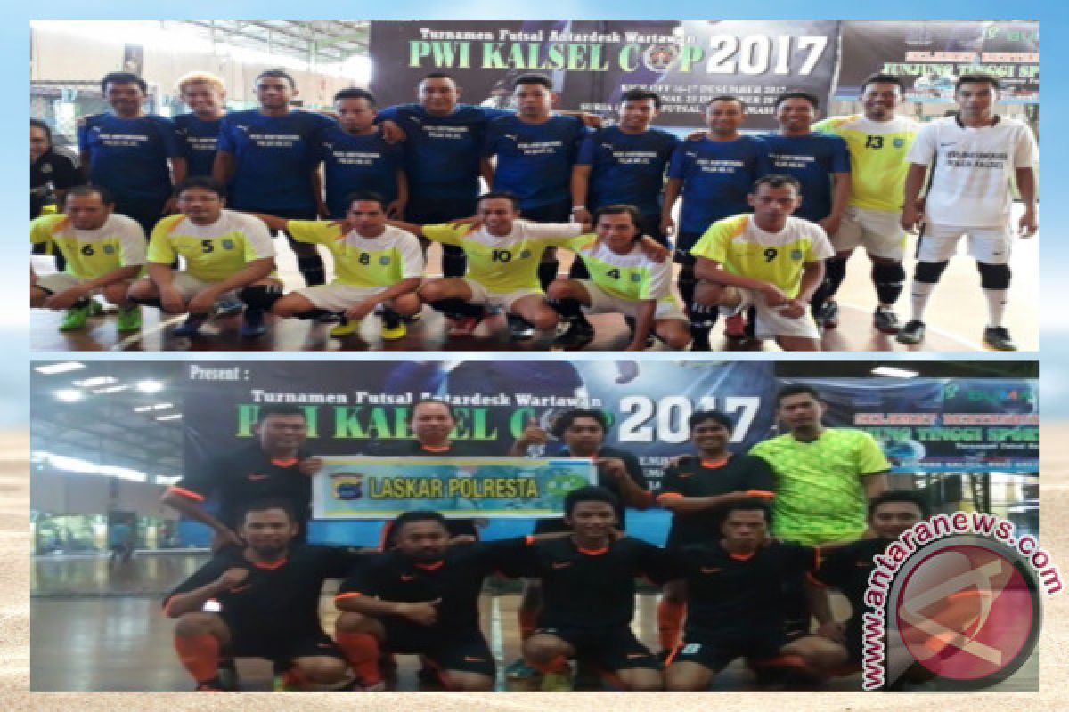 15 Tim Ramaikan Turnamen Futsal Antardesk Wartawan
