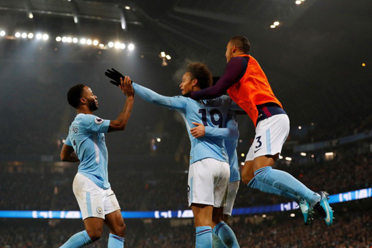 City Hancurkan Spurs 4-1 