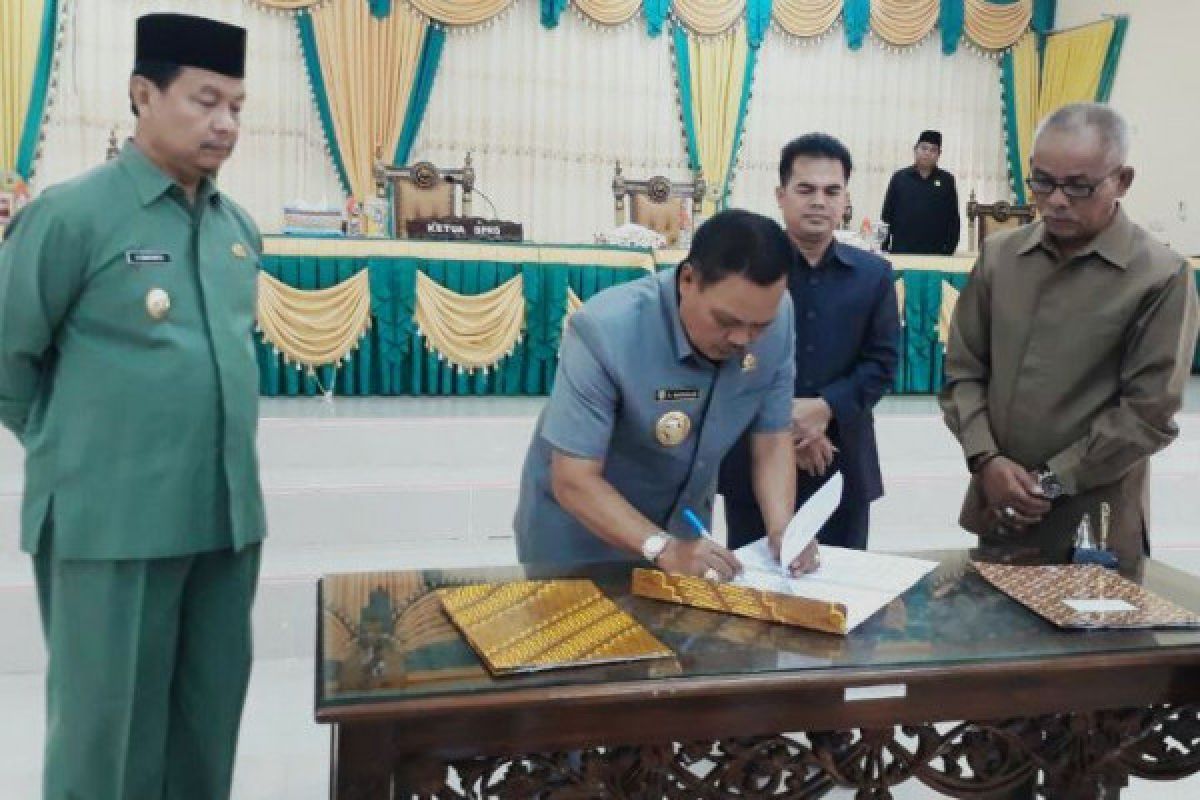 Pemkab dan DPRD Lamandau Sepakati 9 Raperda