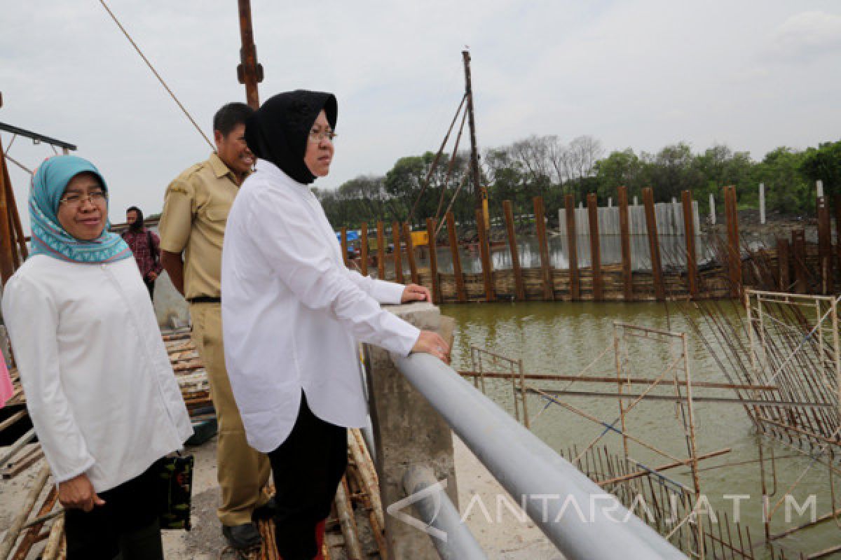 Pemkot Surabaya Bangun Rumah Pompa Berkapasitas Besar