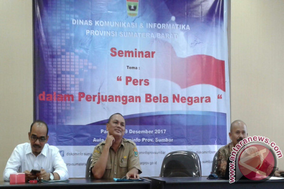 HPN 2018 -Diskominfo Gelar Seminar "Pers Dalam Perjuangan Bela Negara"
