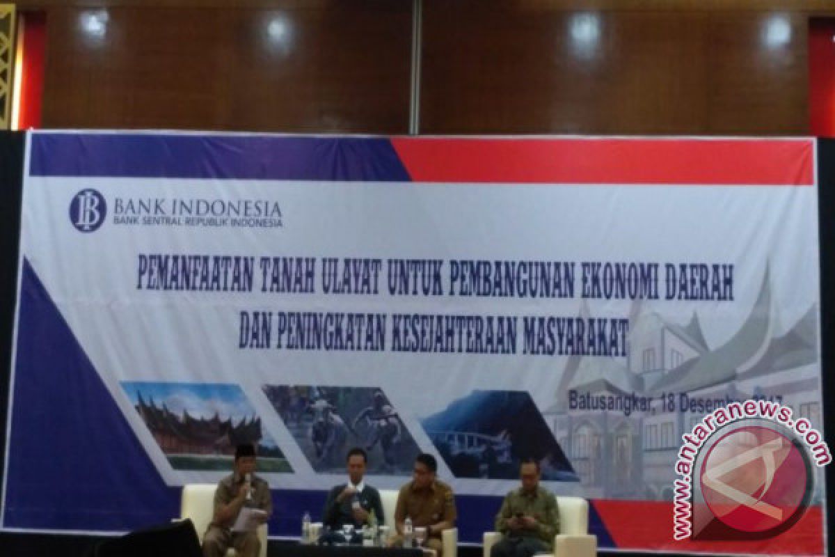 Sijunjung Ikut Diseminasi Kajian Ekonomi Regional Sumbar, Pemanfaatan Tanah Ulayat