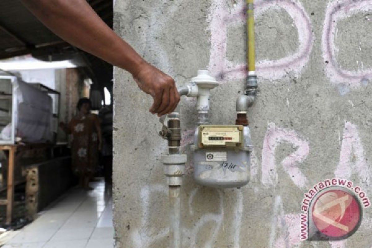 Pemasangan sambungan gas rumah di Penajam Rp49 miliar