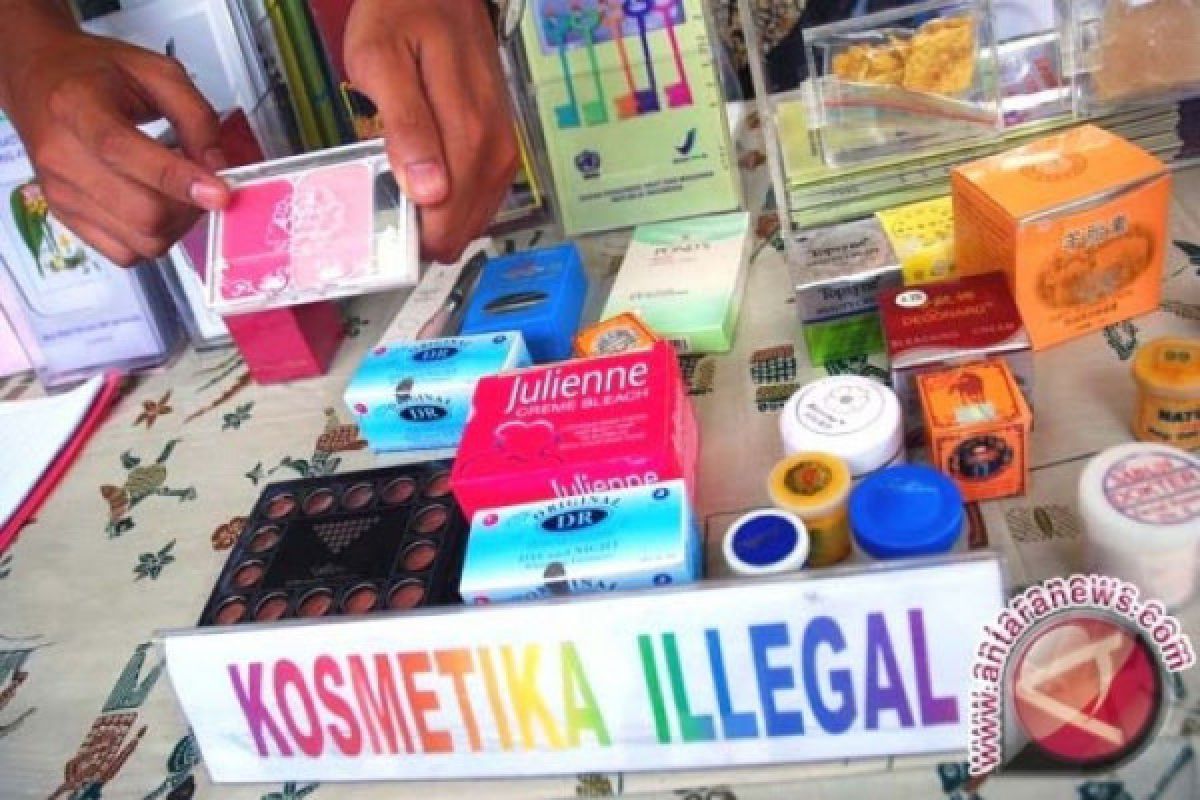 Polisi Samarinda Ungkap Tempat Pengolahan Kosmetik Ilegal