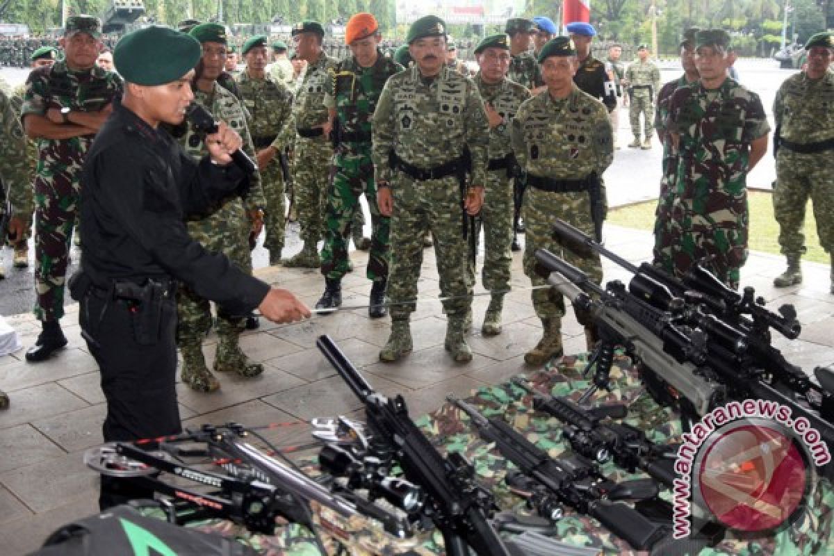 Panglima TNI minta pasukan Kostrad terus tingkatkan kemampuan