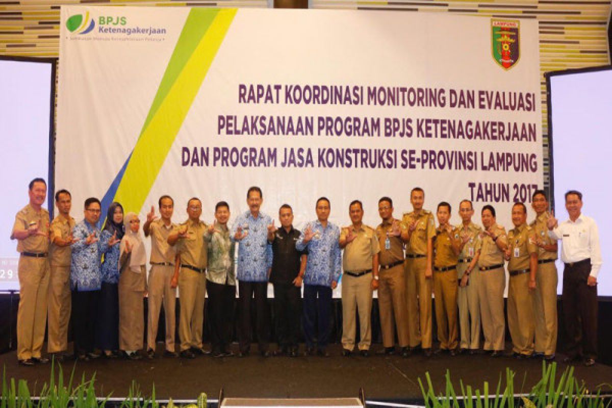 Pegawai Harian Lepas Provinsi Lampung Ikut Program BPJS Ketenagakerjaan 