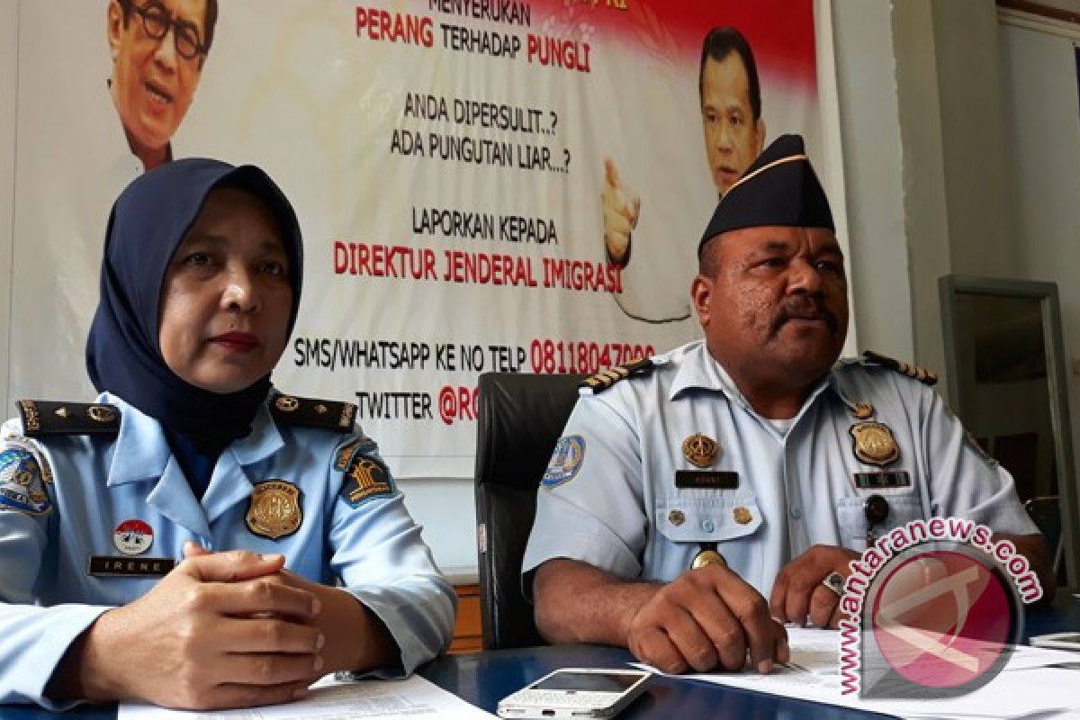 Kantor imigrasi Jayapura deportasi 38 WNA