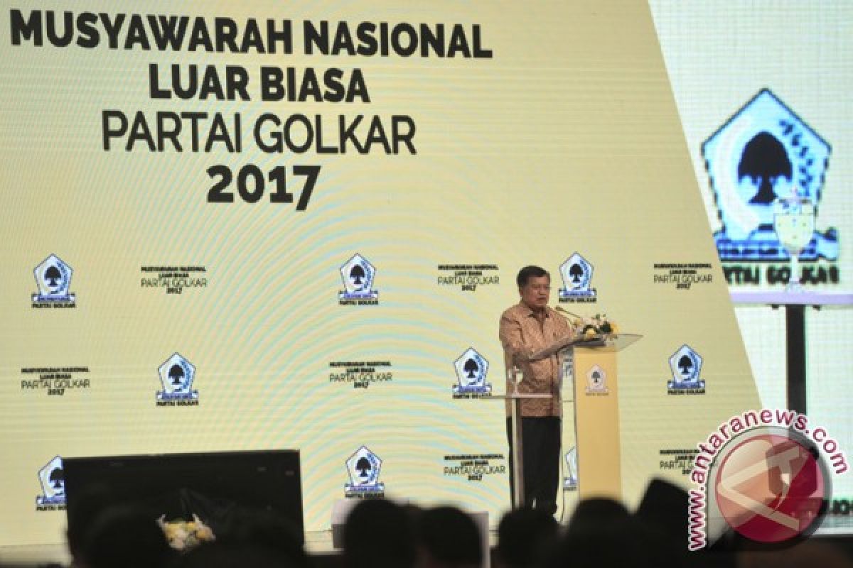 Wapres: jumlah ketum Golkar capai rekor dunia