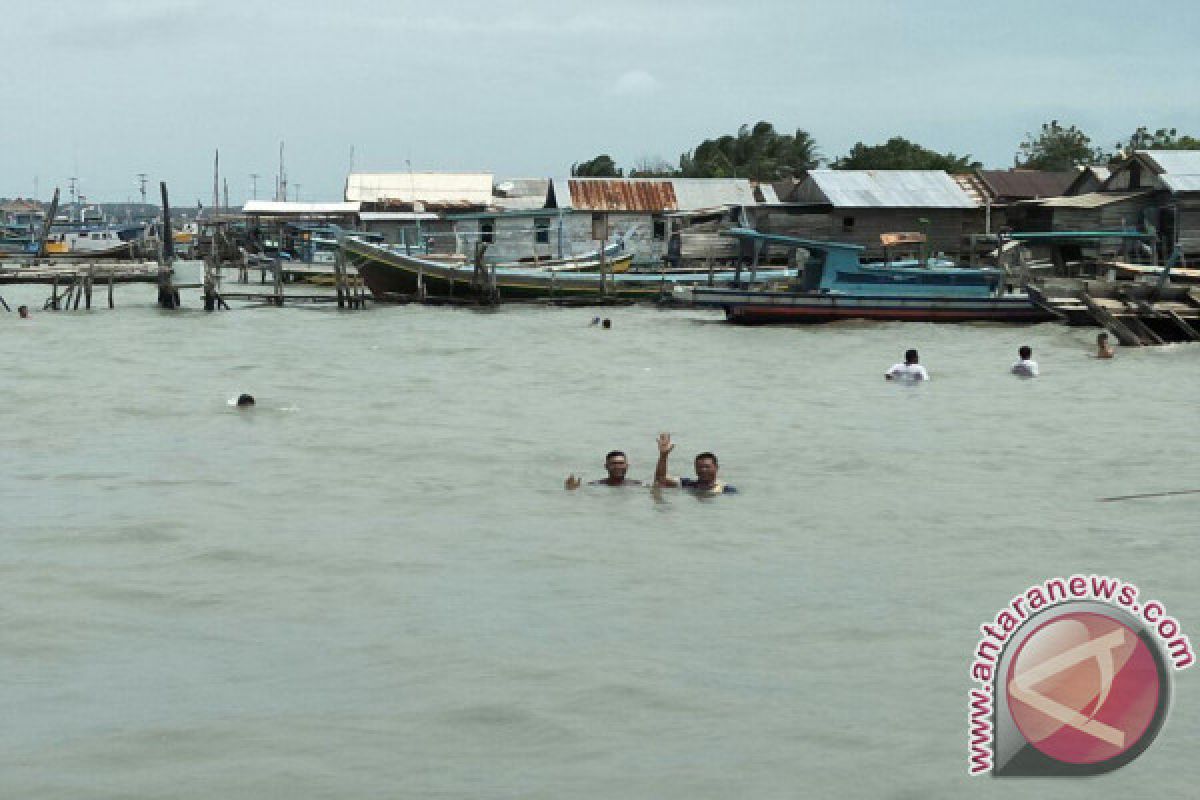 Polres Bangka Selatan cari balita tenggelam 