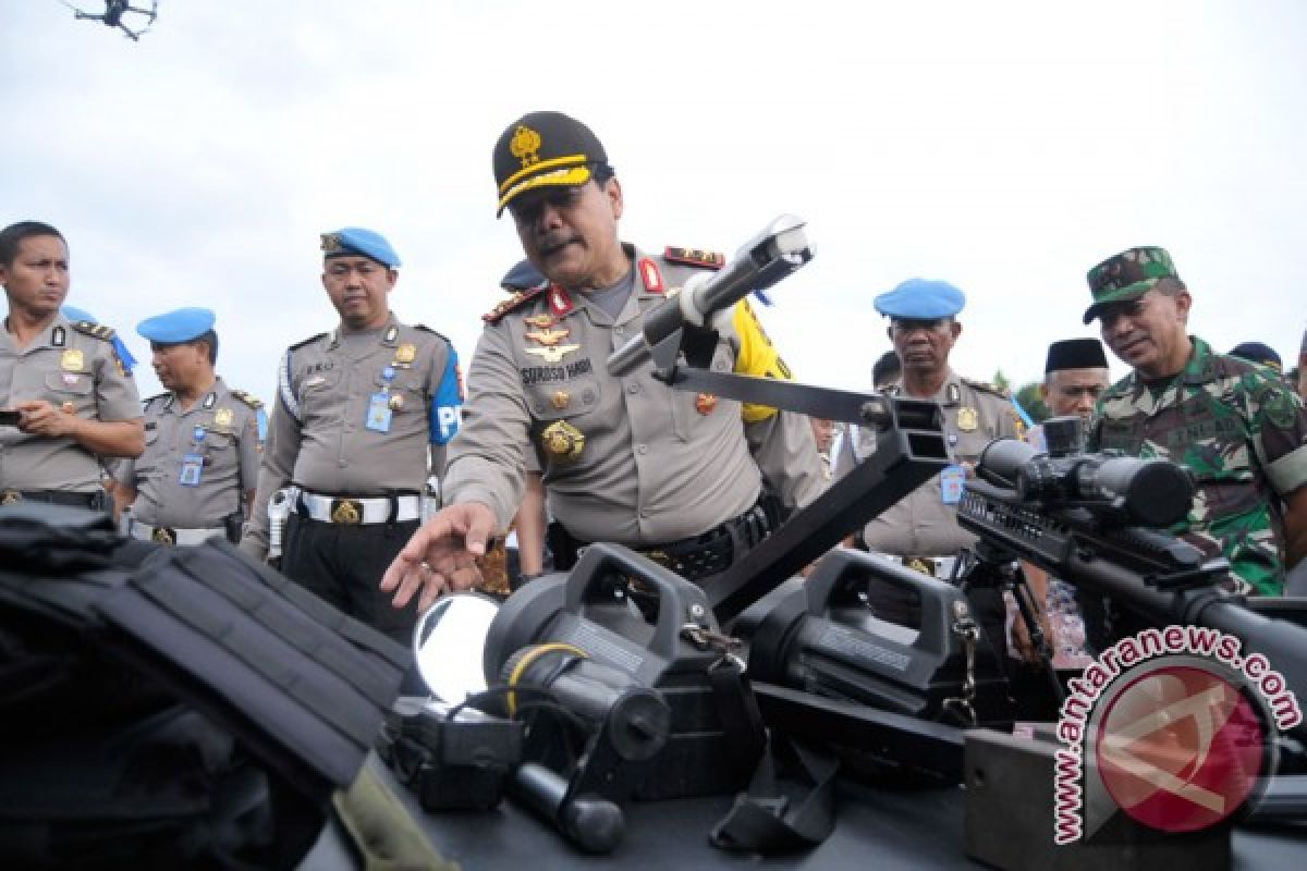 Polda Lampung gelar Operasi Lilin Krakatau 2017