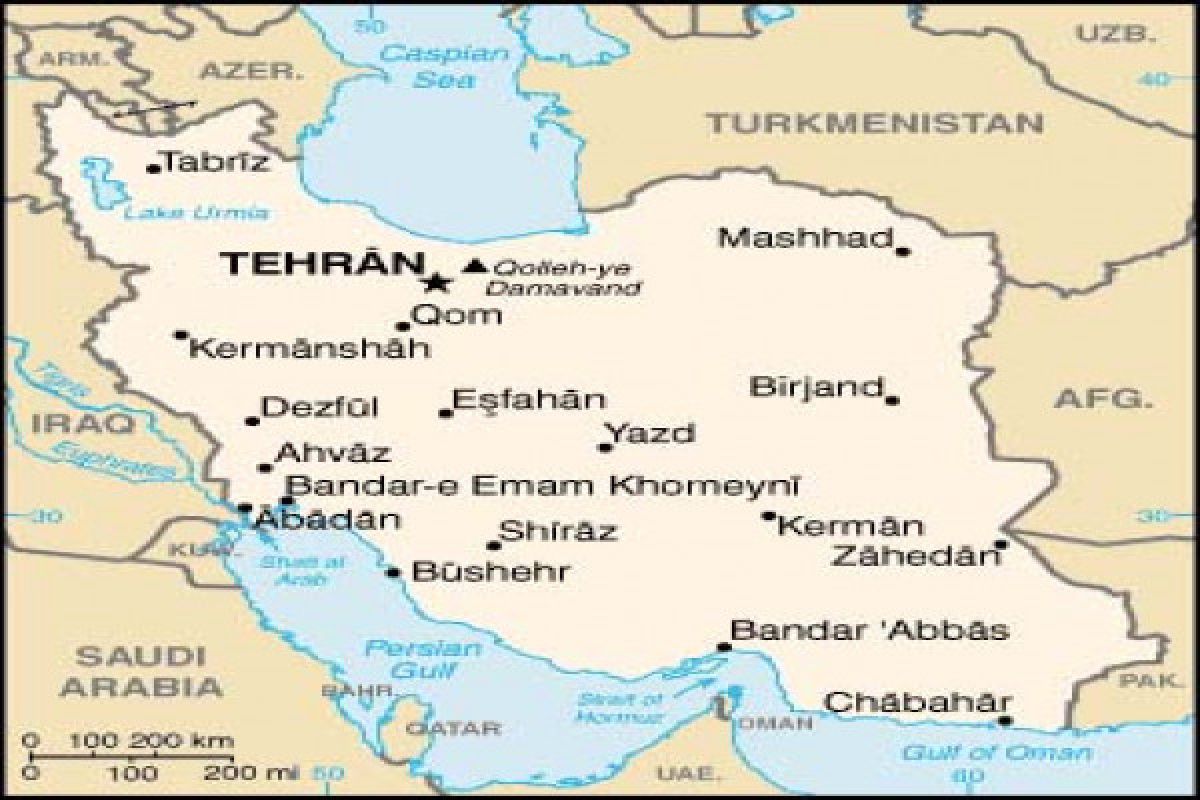 Ledakan terdengar dekat Kota Shiraz di Iran selatan