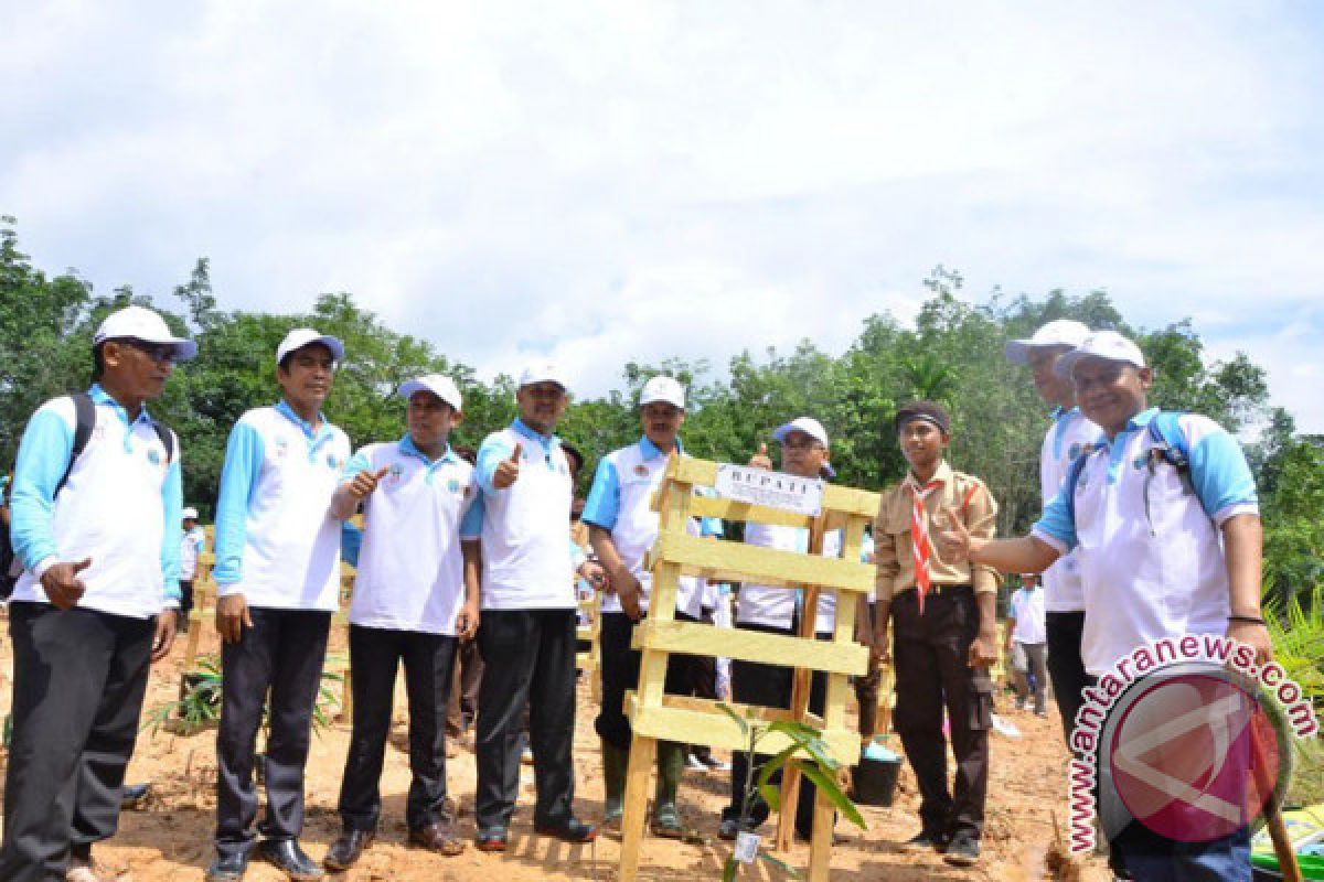 Dinas Lingkungan Hidup Batanghari Tanam 36.000 Pohon