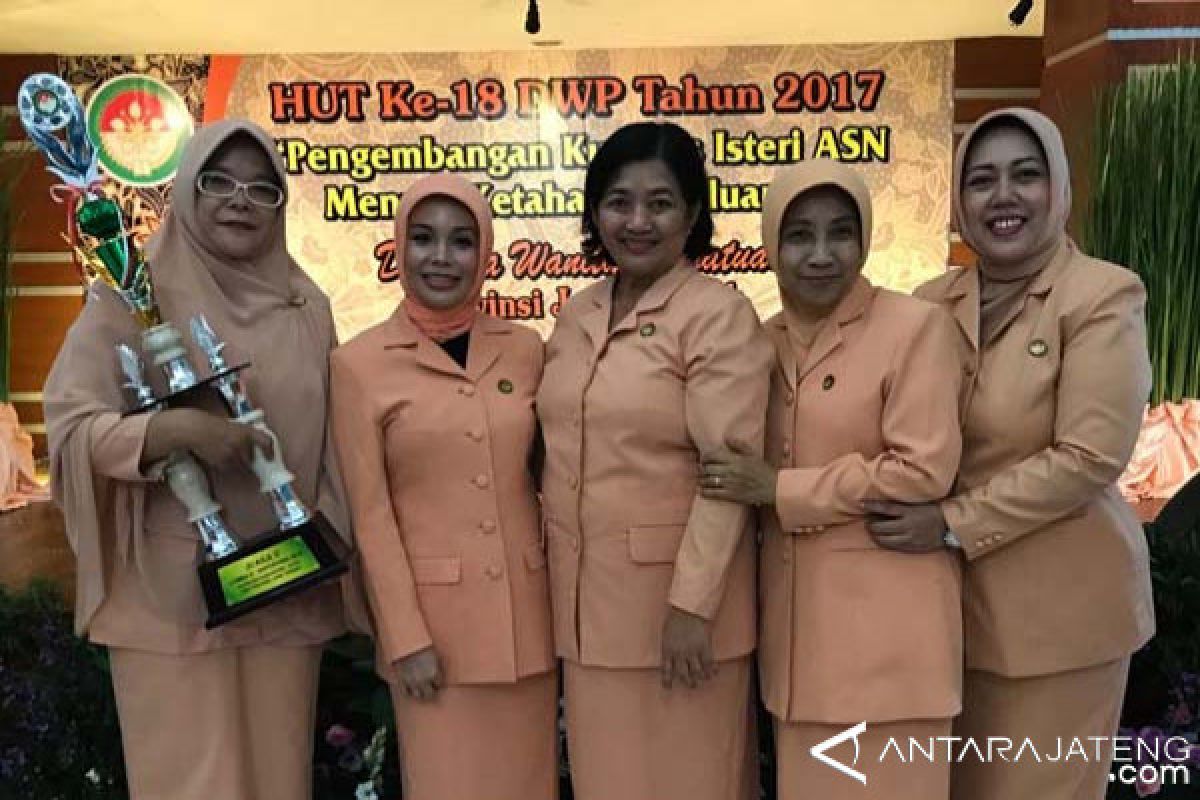 DWP Kota Magelang juara lomba e-reporting