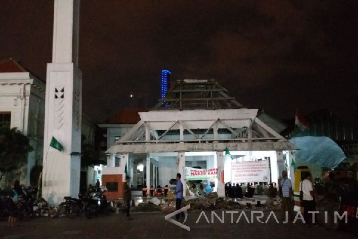 Pembangunan Masjid As-Sakinah Balai Pemuda Surabaya Dilanjutkan Kembali