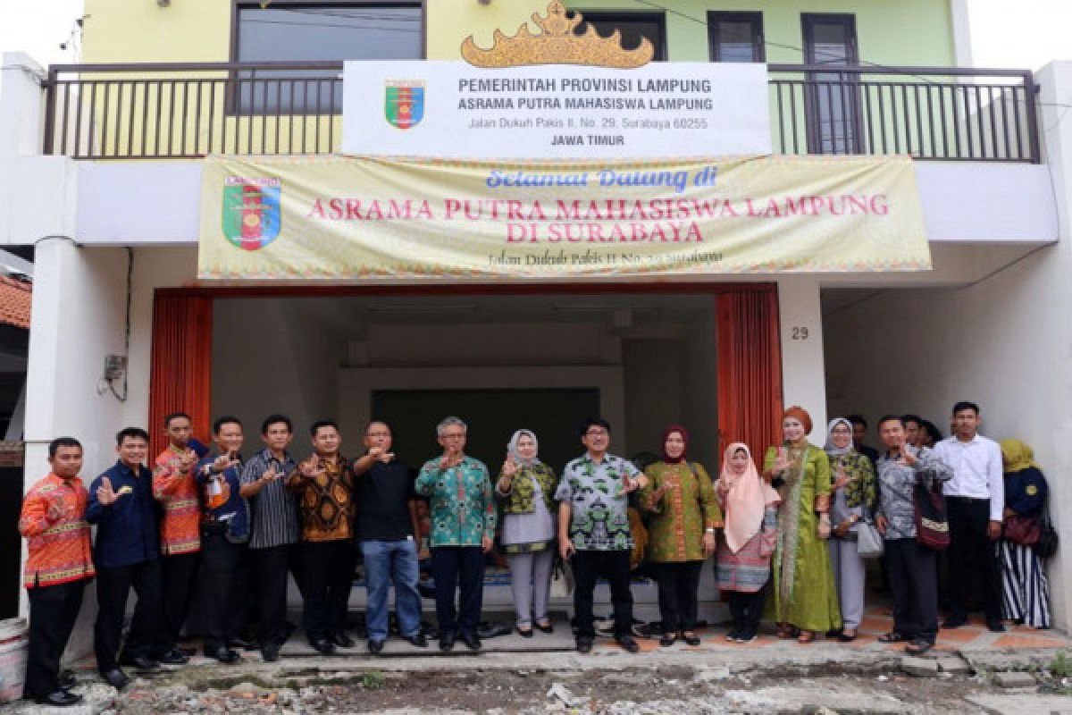 Lampung Memiliki Asrama Mahasiswa Di Surabaya 