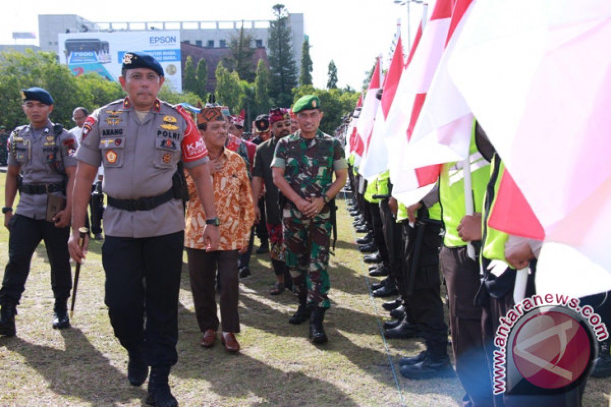 Ribuan Personel TNI-Polri Ikuti Apel Akbar Pengamanan Natal