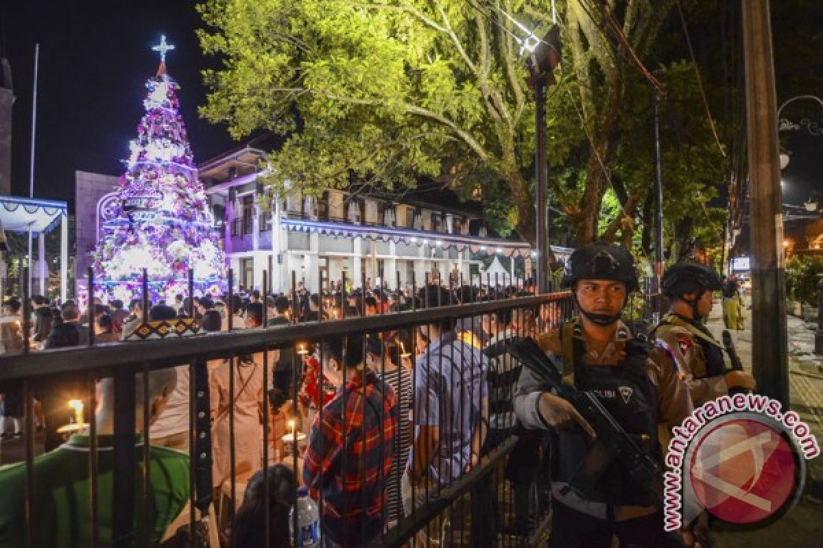 1.449 personel gabungan jaga Natal 2018 dan Tahun Baru 2019 di Bogor