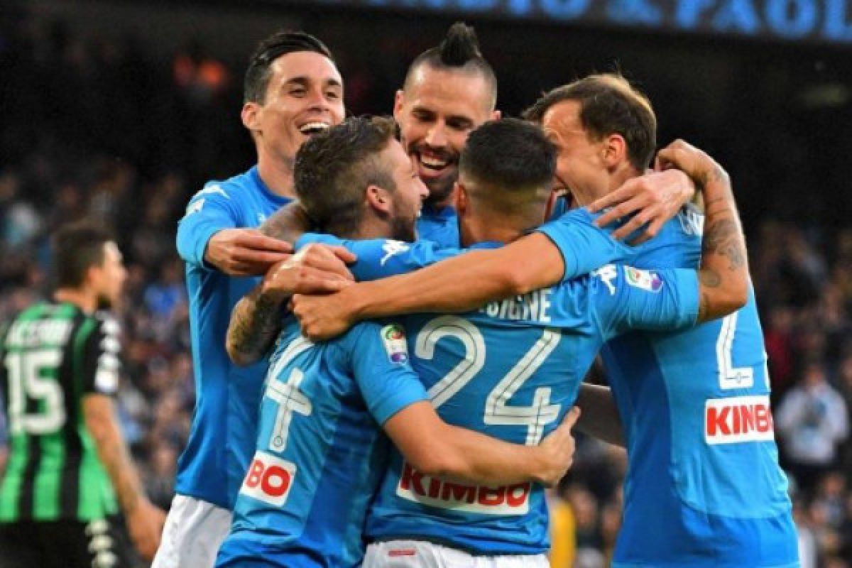 Tekuk Crotone 1-0, Napoli masih di puncak klasemen Liga Italia