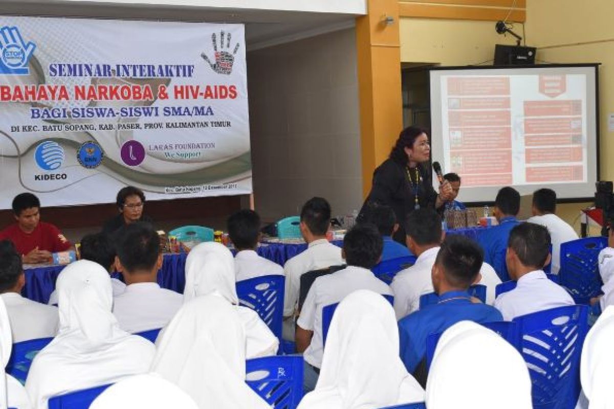 Ratusan Pelajar Ikuti Seminar Interaktif Narkoba dan HIV-AIDS