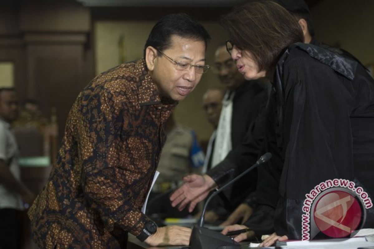 Setya Novanto periksa kesehatan di RS Gatot Subroto