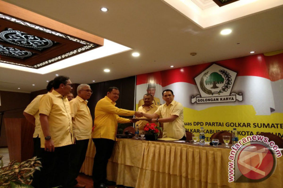 Partai Golkar plenokan nama bakal cawagub Sumut