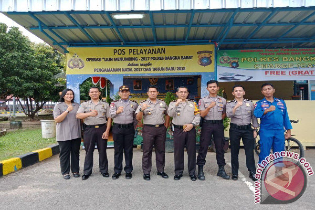 Polda Babel pantau kesiapan pos Operasi Lilin