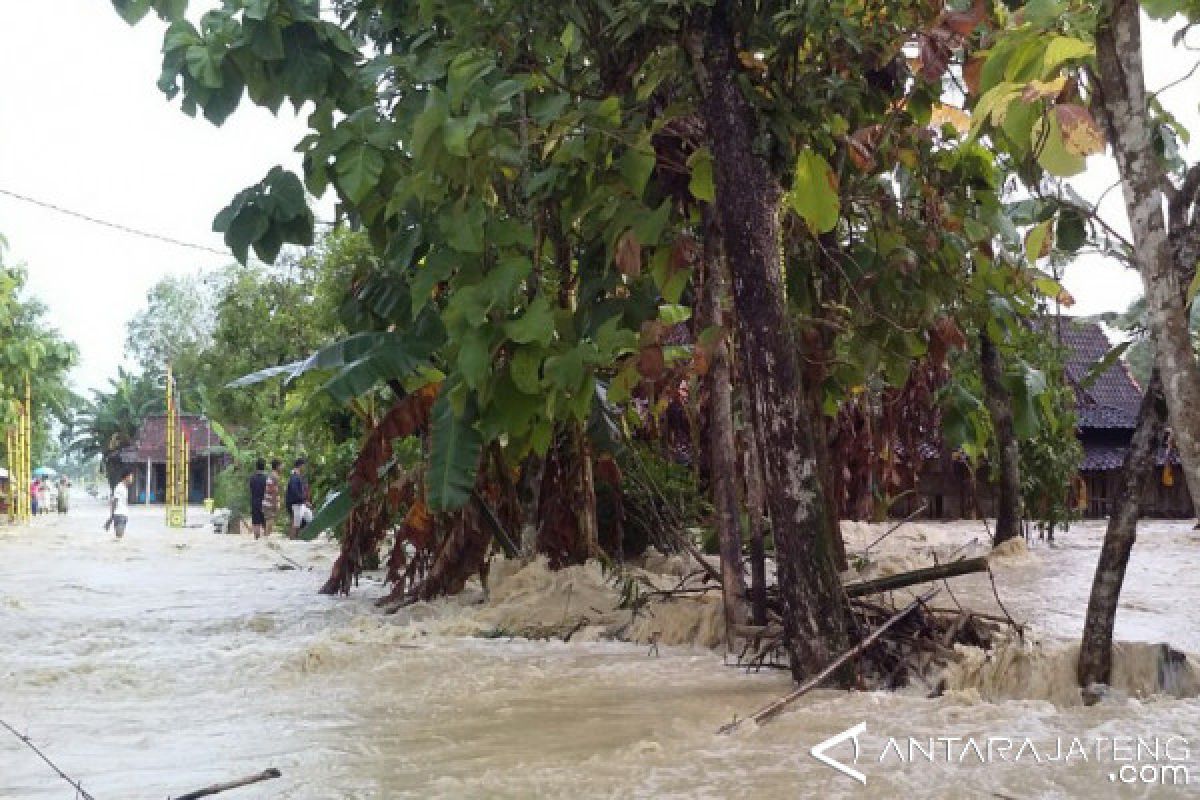 Belasan desa di Grobogan dilanda banjir