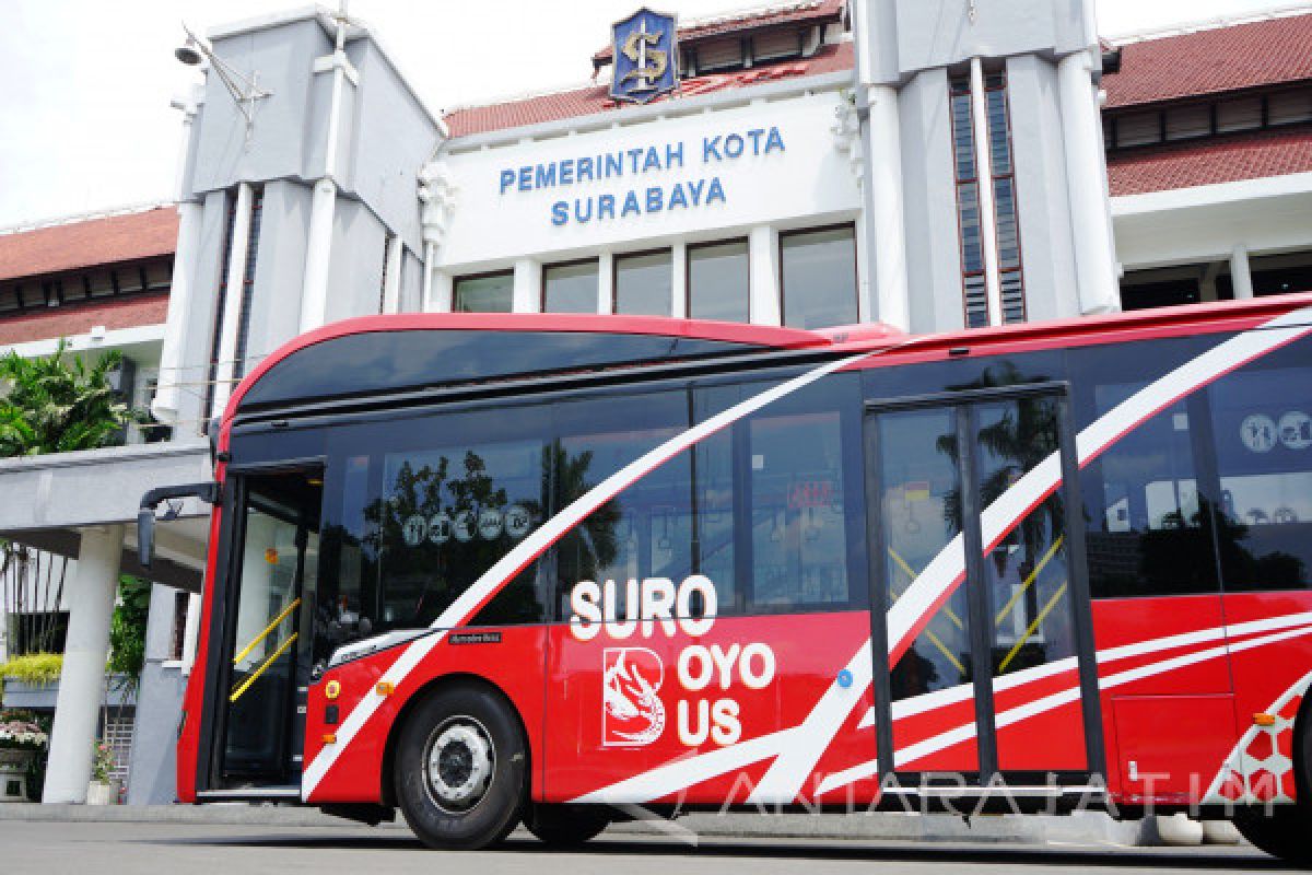 Dishub Surabaya Tambah Rute Suroboyo Bus