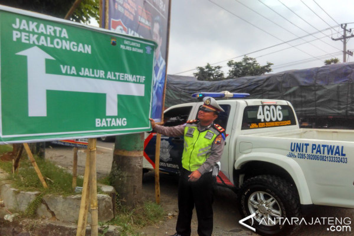 Polres Batang siapkan jalur alternatif antisipasi kemacetan