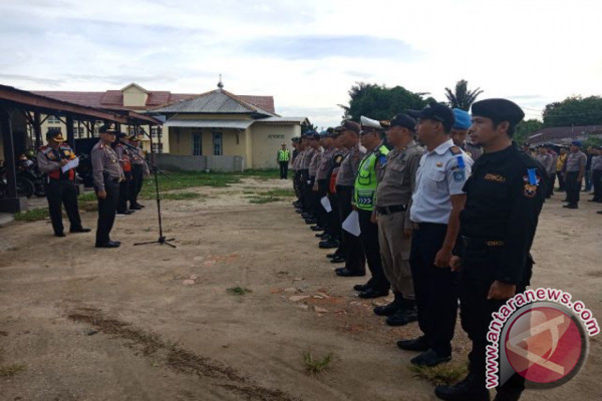 150 polisi Bangka Barat amankan tahun baru