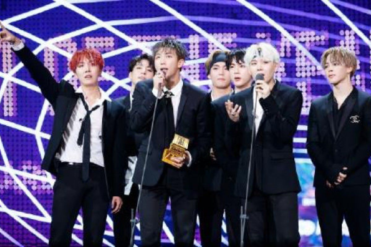 BTS dan para pemenang Golden Disc hari kedua